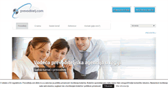 Desktop Screenshot of prevoditelj.com